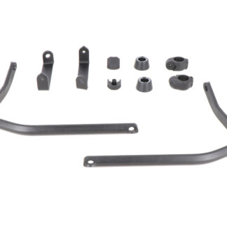 Handguard mounting kit Black. R 1250 GS/Adv. (18-), F 800/900 GS (23-).