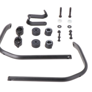 Handguard mounting kit Black. Kawasaki Versys 650 (07-21).