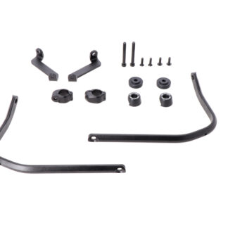 Handguard mounting kit Black. Ducati Scrambler (14-).