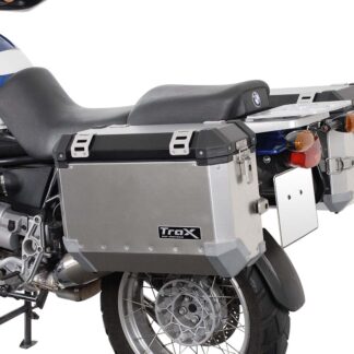 EVO side carriers Black. BMW R1100GS / R1150GS / R1150GS Adventure.