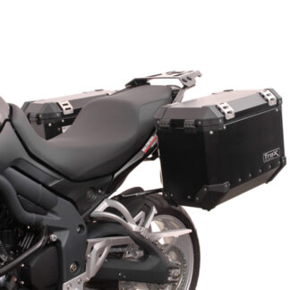 EVO side carriers Black Triumph Tiger 1050 (06-12)