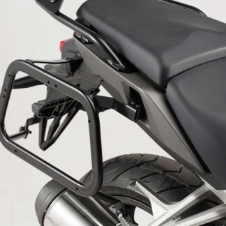 EVO side carriers Black. Honda VFR800X Crossrunner (15-).