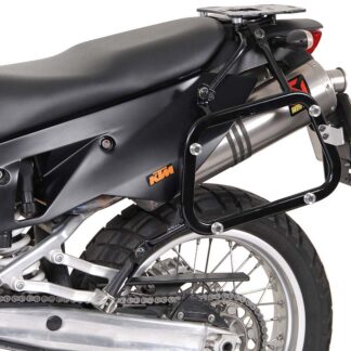 EVO side carriers Black KTM LC8 950 / 990 Adventure