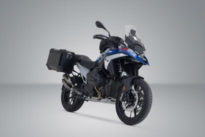 TRAX ADV aluminium case system Black. 37/37 l. BMW R 1300 GS (23-).