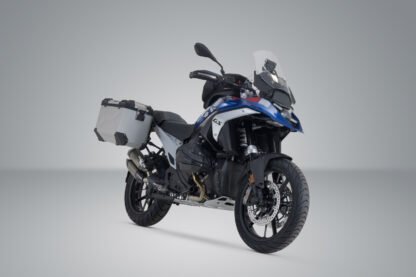 TRAX ADV aluminium case system Silver. 45/45 l. BMW R 1300 GS (23-).