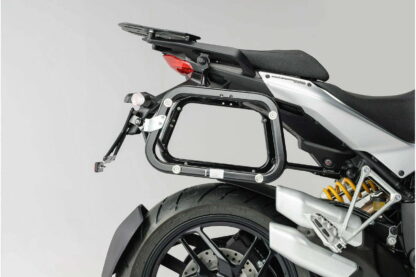EVO side carriers Black Ducati Multistrada 1200 / S (10-14)