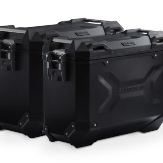 TRAX ADV aluminium case system Black 45/37 l Honda XRV750 Africa Twin (92-03)