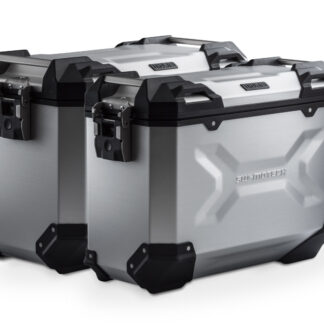 TRAX ADV aluminium case system Silver 45/37 l Honda XRV750 Africa Twin (92-03)