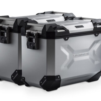 TRAX ADV aluminium case system Silver 45/45 l BMW R 1200 R/RS, R 1250 R/RS