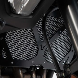 Radiator guard Black/Silver Kawasaki Versys 1000 (18-)
