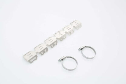 Header pipe guard For header pipe with e 32-50 mm Silver Universal