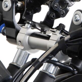 Bar riser H=28 mm. Silver. KTM models.