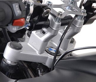 Bar riser H=30 mm Silver BMW R1200GS/Adventure (08-)