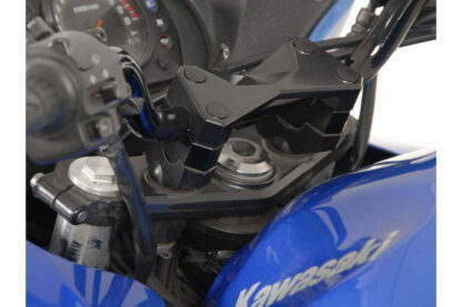 Bar riser H=20 mm Black Kawasaki Z750/R/S, Z1000