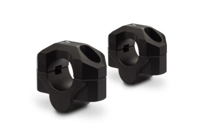 Bar riser for e 28 mm handlebar H=20 mm Black Milled
