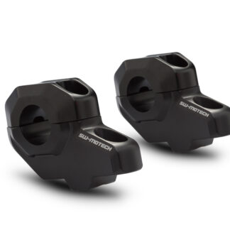 Bar back for e 22 mm handlebar H=30 mm Back 21 mm Black