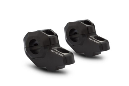 Bar back for e 22 mm handlebar H=30 mm Back 21 mm Black