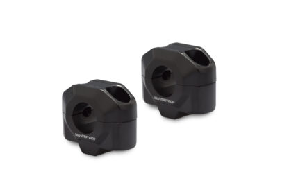 Bar riser for e 22 mm handlebar H=20 mm Black