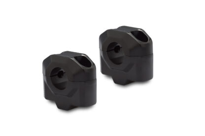 Bar riser for e 22 mm handlebar H=25 mm Black