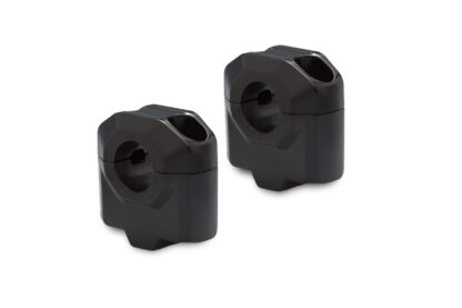 Bar riser for e 22 mm handlebar H=30 mm Black