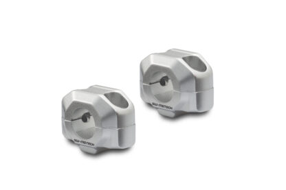 Bar riser for e 22 mm handlebar H=15 mm Silver