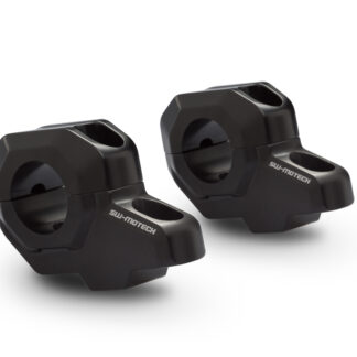 Bar back for e 28 mm handlebar H=30 mm Back 22 mm Black