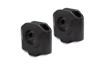 Bar riser for e 28 mm handlebar H=30 mm Black