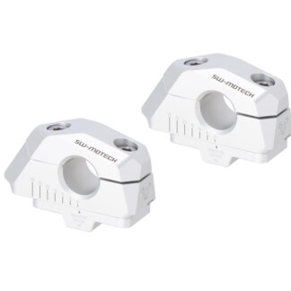 Bar back variable for e22 handlebars H=25mm Back 5/10/15/20/25/30 mm Silver