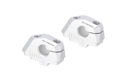 Bar back variable for e22 handlebars H=25mm Back 5/10/15/20/25/30 mm Silver