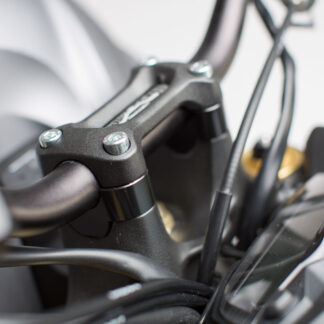 Bar riser H=20 mm. Black. Suzuki GSX-S 1000/ F/ SK (15-).