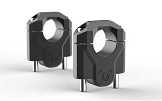 Bar riser H=40 mm Black R1200GS (12-18), R1250GS (18-)