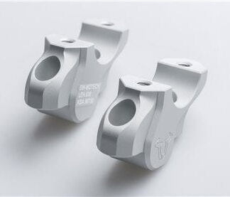 Bar back H=32 mm Back 25 mm Silver BMW models