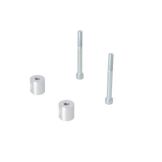Bar riser H=30 mm. Silver. Triumph Tiger 1200 (22-).