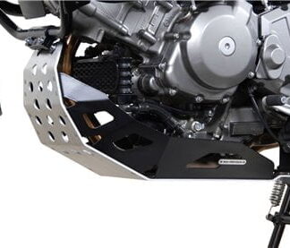 Engine guard Black. Suzuki DL650 V-Strom (04-10). Generation-2.