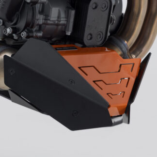 Front spoiler Orange/Black. KTM 990 Duke (23-).