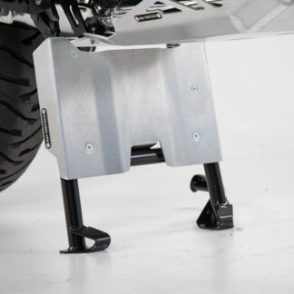 Engine guard extension for centerstand Silver BMW R1200GS (12-18), R1250GS (18-)