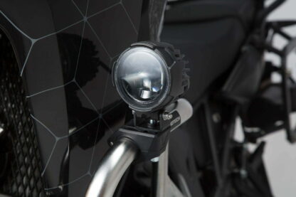 Crash bar clamps for lights Black For e 22/25,4/26/27/28 mm crash bars