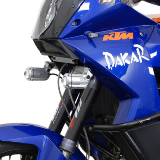 Light mounts Black KTM LC8 950 / 990 Adventure