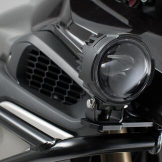 Light mounts f. orig. BMW fog lights Black BMW R 1200 GS (12-18), R 1250 GS (21-)