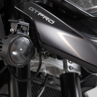 EVO high beam kit Black. Triumph Tiger 900/GT/Rally/Pro (19-23).