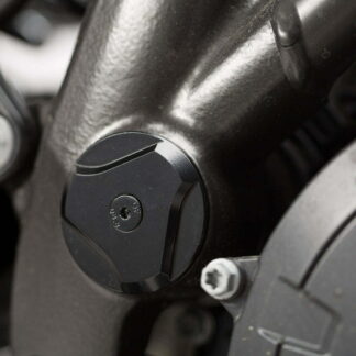Frame cap set Black. KTM 1050/1090/1190 Adv,1290 SAdv.