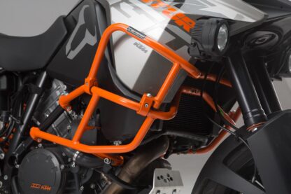 Upper crash bar for orig. KTM crash bar Orange. KTM 1050 (14-)/ 1190 Adventure/ R (13-).