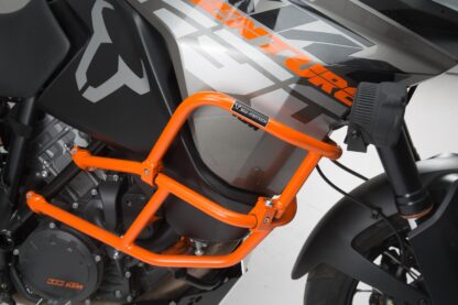 Upper crash bar for orig. KTM crash bar Orange 1290 SAdv R / S (16-), 1090 Adv (16-)