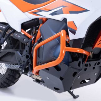 Crash bar Orange. KTM 790 Adv (23-), 890 Adv/R (22-).