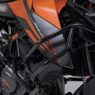 Upper crash bar for orig. KTM crash bar Black. KTM 390 Adv (19-).