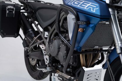 Crash bar Black. Triumph Tiger 800 models (15-).