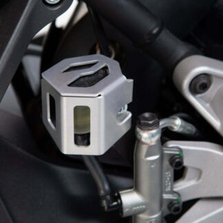 Brake fluid reservoir guard Silver BMW models, Ducati models, KTM models
