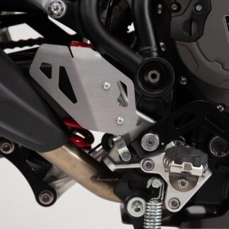 Heel guard right Silver Triumph Tiger 900/GT/Rally/Pro (19-)