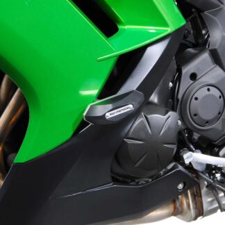 Frame slider kit Black Kawasaki ER-6f (12-16)