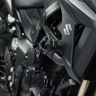 Frame slider kit Black Yamaha MT-03 (16-)/Suzuki GSX-S750 (17-)